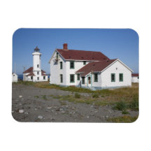 USA, Washington, Port Townsend, Point Wilson Rectangle Magnets