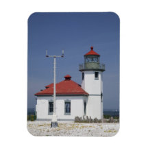 USA, Washington, Seattle, Alki Point Lighthouse, Magnets