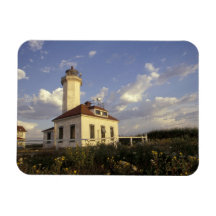USA, Washington State, near Port Townsend. Port Vinyl Magnet