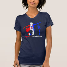 USA Women's Soccer World Champions Tee Shirt