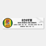 USAF 820th Red Horse Squadron Bumper Sticker