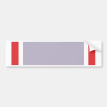 USAF Air Force Cross - Ribbon Bumper Stickers