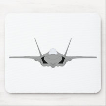 USAF F-22 Raptor - Head-On Mouse Pads