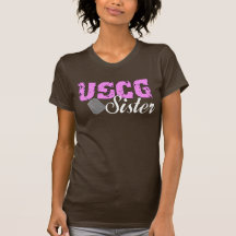USCG Sister T Shirts