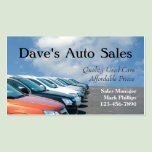 Used Car Salesman business cards
