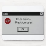 user error mouse mat