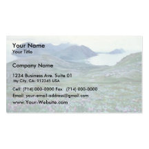 Ushagat Island in the Barren Islands Business Card Templates