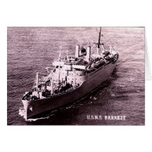 USNS Barrett Greeting Cards