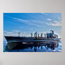 USNS Big Horn (T-AO-198) Print