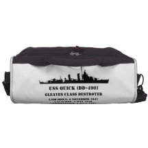 USS QUICK (DD-490) COMMUTER BAG