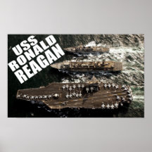 USS Ronald Reagan Print