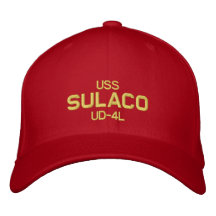 USS SULACO CASQUETTES DE BASEBALL BRODÉES