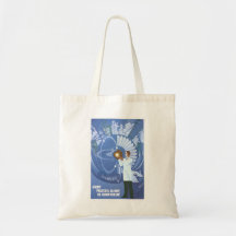 USSR CCCP Cold War Soviet Union Propaganda Posters Canvas Bags