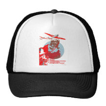 USSR CCCP Cold War Soviet Union Propaganda Posters Trucker Hat