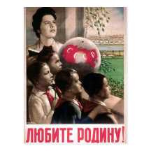 USSR CCCP Cold War Soviet Union Propaganda Posters Postcards