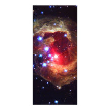 V838 Monocerotis Star (Hubble Telescope) Personalized Rack Card