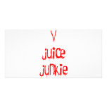V Juice Junkie Photo Card