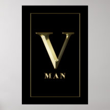 V Man Posters