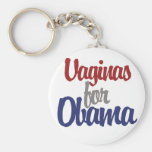 Vaginas for Obama Key Chain