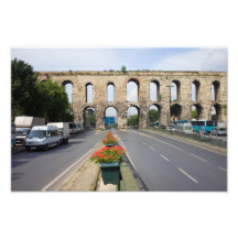 Valens Aqueduct in Istanbul Photograph
