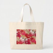 valentine basket collage bags