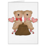 Valentine Bears Greeting Cards