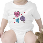 VALENTINE CANDY HEARTS T SHIRT
