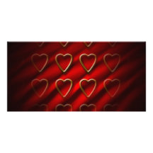 Valentine Day Background Photo Cards