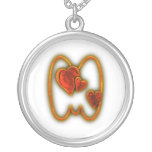 Valentine Glow Monogram Necklaces