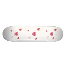 Valentine Love Hearts Skate Boards