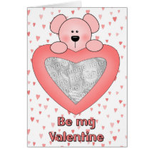 Valentine photo card