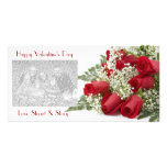 Valentine Roses Photo Card