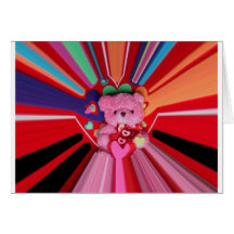 valentine teddy bear Photo 10039 Card