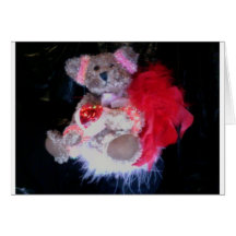 valentine teddy bear Photo 9331 Card