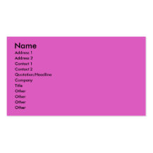 Valentines - 2nd Beat of My Heart Business Card Template