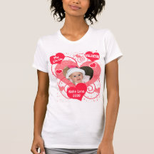 Valentine's Day  Custom Photo T-Shirt