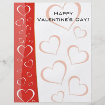 Valentine's Day, Happy Valentine's Day! Personalized Flyer