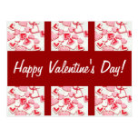 Valentine's Day Hearts Post Card