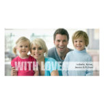 Valentine's Day Love Family Photo Card