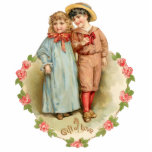Valentines Ornament Card and Gift  - Gift of Love Photo Cutout