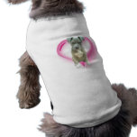 Valentines Pitbull puppy Pet Tee Shirt