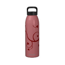Valentines Romantic Heartfelt Connections Vine Drinking Bottles