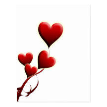 Valentinstag Motiv Postkarte