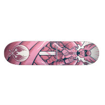 Valkyrie board - pink skate board deck
