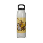 Valkyrie Riding Horse Retro Reusable Water Bottle