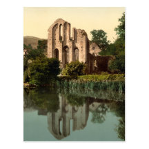 Valle Crucis Abbey Postcard
