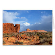 Valley of Fire, Nevada blank photographic cards