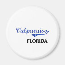 Valparaiso Florida City Classic Refrigerator Magnets