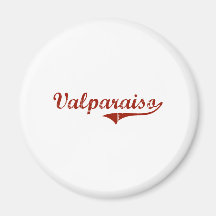Valparaiso Indiana Classic Design Magnet