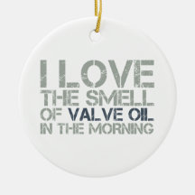 Valve Oil Christmas Ornament